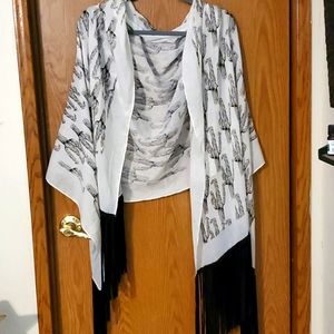 Crazy trail wrap/scarf